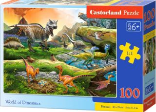 Obrázek z Puzzle dino 100 dílků  